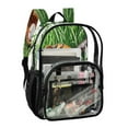thumbnail image 5 of ALAZA Clear Backpack Baseball on Grass PVC Transparent BookBag, 5 of 7