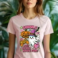 thumbnail image 5 of Ghouls Just Wanna Have Fun Ghost Pumpkin Gamer Halloween T-Shirt, Ash, Size 2XL, 5 of 6