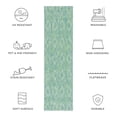 thumbnail image 6 of Safavieh Courtyard Teodor Geometric Indoor/Outdoor Runner Rug, Green, 2'3" x 8', 6 of 10