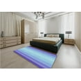 thumbnail image 5 of Ahgly Company Machine Washable Indoor Rectangle Transitional Day Sky Blue Area Rugs, 2' x 3', 5 of 7