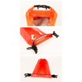 thumbnail image 3 of Outdoor Dry Bag Double Handbag One Shoulder Large Capacity Boating Storage Bags Cycling Biking Camping Rafting Diving Water Red 2L Strapless, 3 of 9