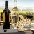 thumbnail image 4 of Portabotellas de vino tinto Botellero de conejo Botellero de mesa Exquisito soporte para almacenar vino, 4 of 7