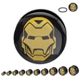 thumbnail image 1 of Marvel Comics Logo Iron Man Vis Acryliques (1 Pouces), 1 of 1