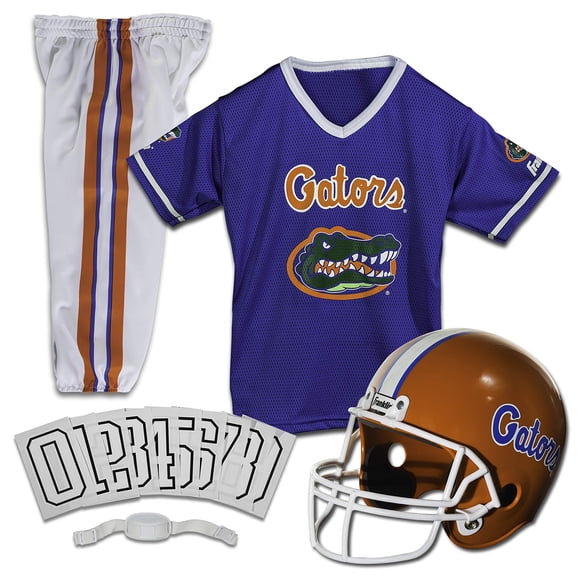 Conjunto de uniforme de fútbol americano Franklin Sports NCAA Florida Gators
