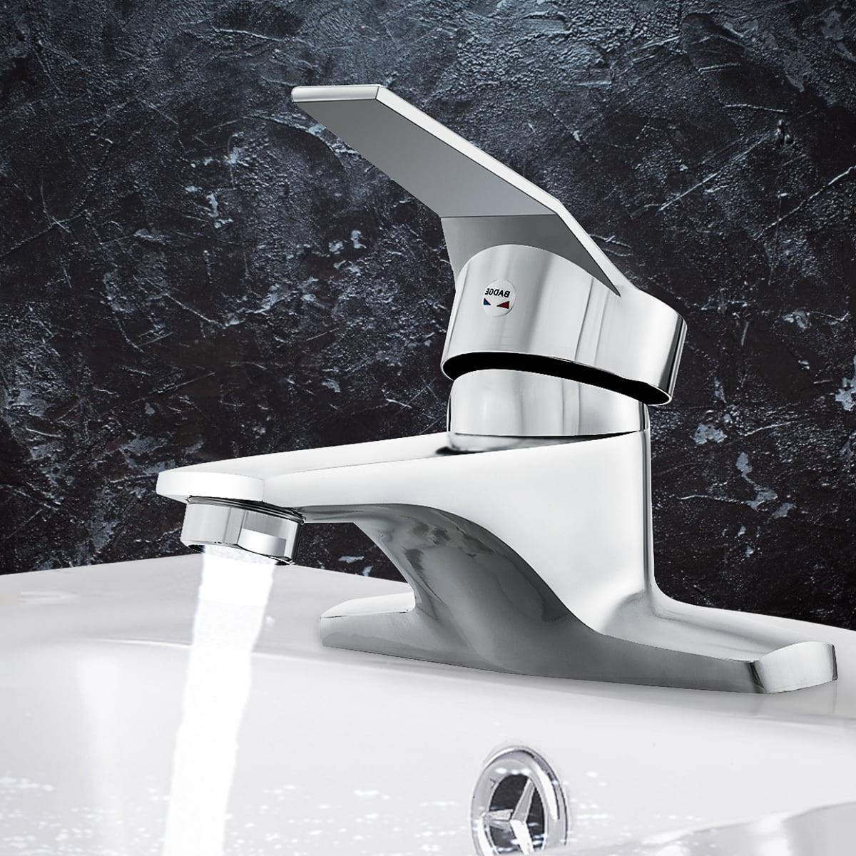 Silver Bathroom Basin Faucet Details about   Sanitary Wares