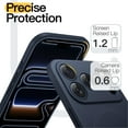 thumbnail image 6 of JETech Magnetic Slim Case for iPhone 17 Pro Max 6.9-Inch Compatible with MagSafe, Camera Lens Full Protection, Soft TPU Thin Protective Phone Cover with Matte Finish (Dark Blue), 6 of 6