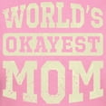thumbnail image 3 of CafePress - Vintage World's Okayest Mom Women's Dark T Shirt - Women's Traditional Fit Dark T-Shirt, 3 of 4