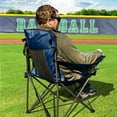 thumbnail image 3 of Equip Outfield Chairs New York Yankees Collapsible Camping Chairs with Carry Bag, Blue, 3 of 9