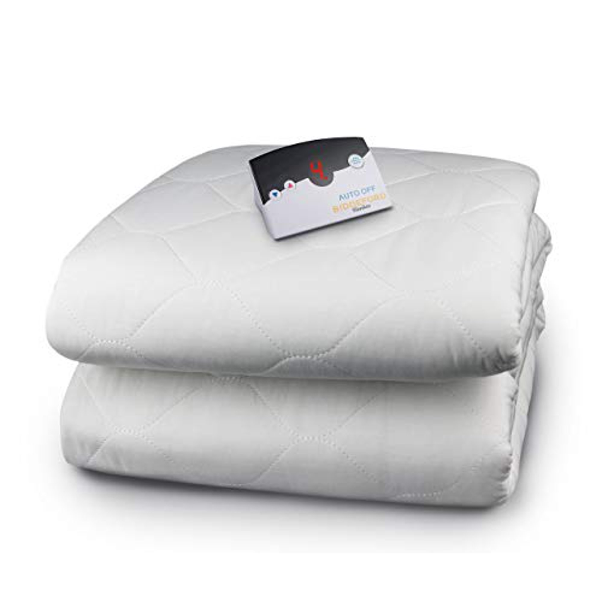 Biddeford 5201-505222-100 54 by 75-Inch Quilted Skirt Heated Mattress Pad,  Full, Natural | Walmart Canada