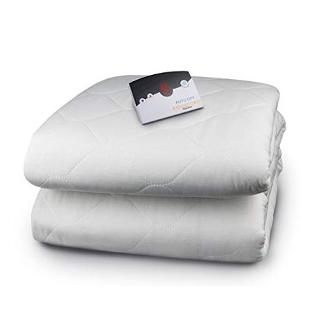 Biddeford 5201-505222-100 54 by 75-Inch Quilted Skirt Heated Mattress Pad,  Full, Natural | Walmart Canada
