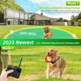 thumbnail image 3 of KEINXS Wireless Electric Dog Fence Pet Containment System Shock Collars For 1/2/3 Dogs, 3 of 14