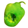 thumbnail image 4 of KAKOWELY Sombrero de pimiento verde de peluche, accesorio para la cabeza para festivales, accesorio para fotos divertido, sombrero decorativo, sombrero de dibujos animados, 4 of 5