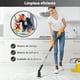 thumbnail image 2 of Limpiadora Eléctrica Giratoria TASVAC Negra Impermeable IPX5, Mango Largo + 5 Cabezas Intercambiables | Baño, Azulejos, Pisos, 2 of 9