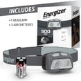 thumbnail image 5 of Linterna frontal Energizer HDL40 LED 500 lúmenes a prueba de agua IPX7, 5 of 5