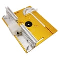 thumbnail image 3 of Speravity Placa de inserción de enrutadora de aleación de aluminio, fácil de usar, ergonómica, para una amplia gama de aplicaciones Herramientas eléctricas oro, 3 of 6