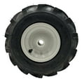 thumbnail image 2 of 13x5.00-6 Tractor Tread Tire & Rim with 1 Inch Hub - Troy-Bilt Tiller Replacement Wheel, 2 of 4