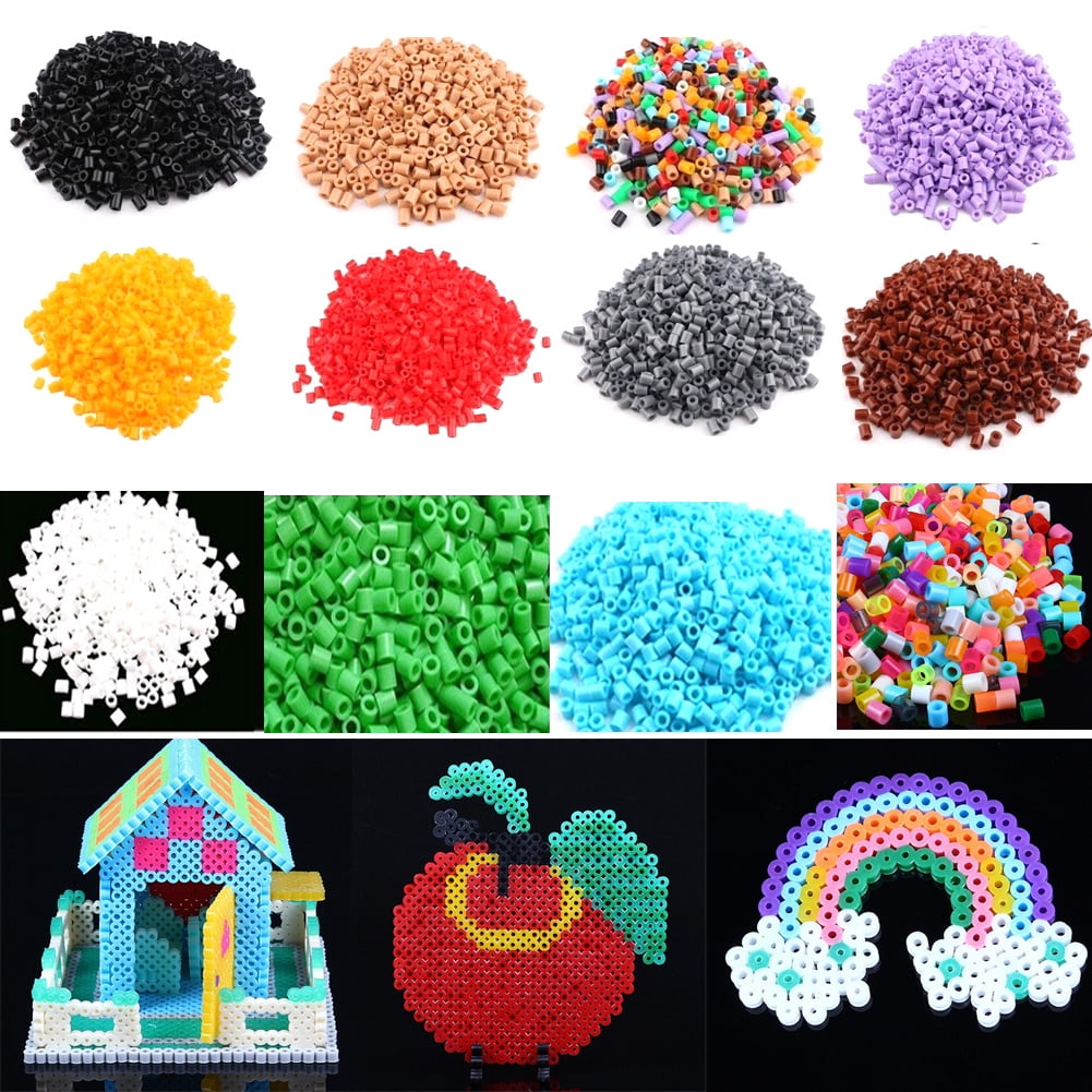 Hama 1000Pcs/Bag 5mm Hama Beads Perler Beads Kids Education DIY Toys Mixed Colo.SG 