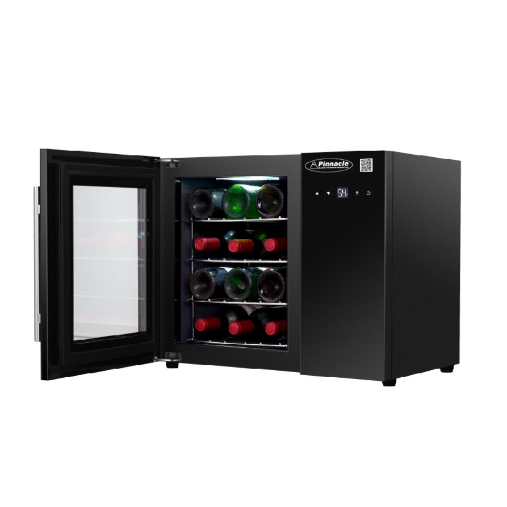 Equator Advanced Appliances 12 Bottle Stainless Steel Wine Refrigerator