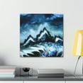 thumbnail image 3 of Snowy Mountain Majesty - Canvas, 3 of 10