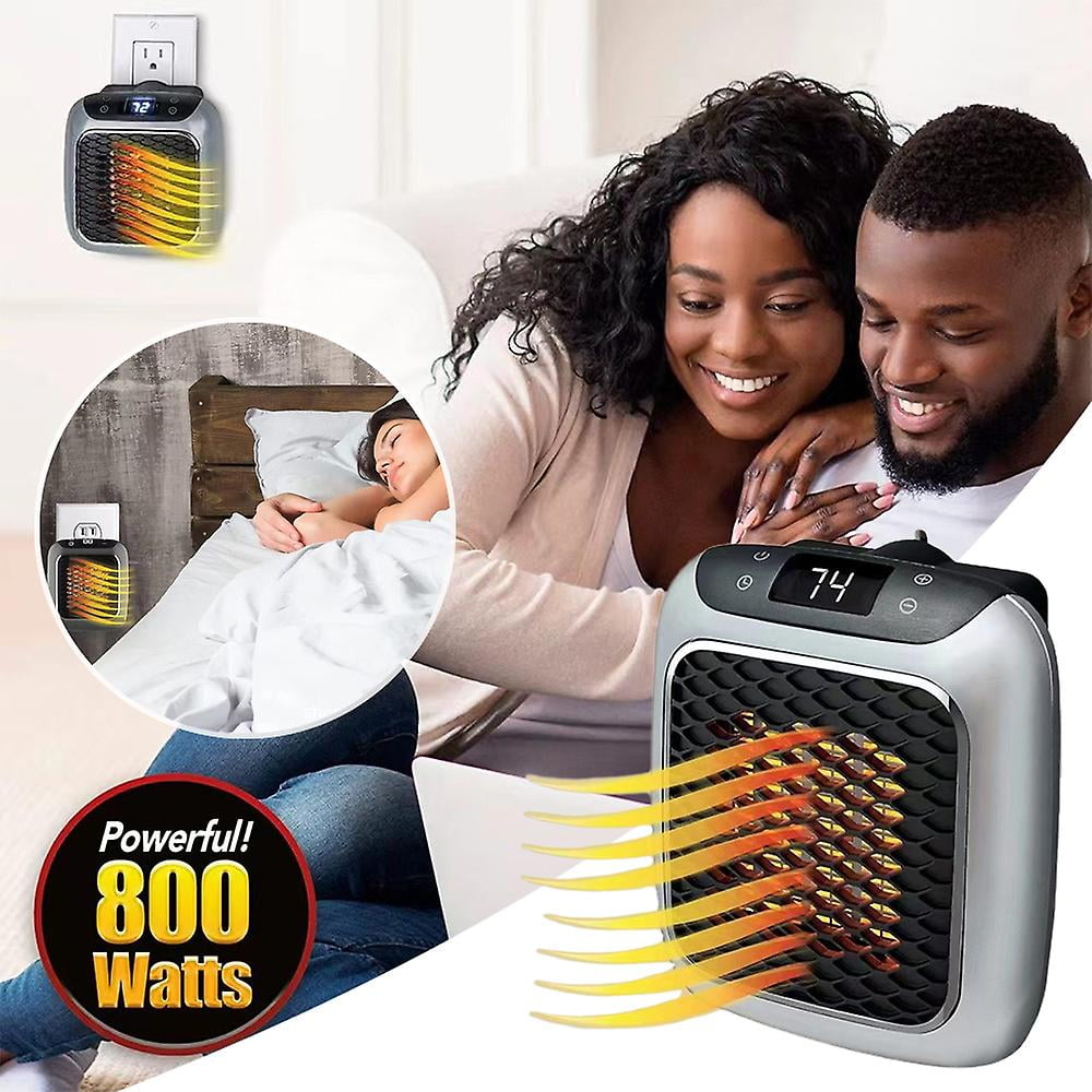 Plug In Wall Heater Portable Mini Electric Fan 800w Space Warmer Uk/eu Plug  | Walmart Canada