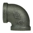 thumbnail image 3 of 3/4" Female National Pipe Thread Black Elbow Made Of Galvanized Steel 65104, 3 of 3