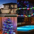 thumbnail image 2 of LINLIN Solar LED Strip Lights, 10M 240LED Cuttable Flexible Rope Lights LED Ribbon Mood Rope Light Decorative Light for Garden Pathway, 2 of 8