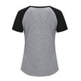 thumbnail image 5 of Youmylove Women Maternity Casual Short Sleeve Round Neck Nursing Tops T-Shirt Tee Shirts For Breastfeeding Loose Tee Comfy, 5 of 7