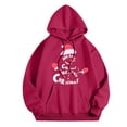 thumbnail image 3 of WILLBEST Sudadera con Capucha para Mujer, Estilo Navideño, con Estampado de Árbol de Navidad y Manga Larga Chica​​, 3 of 3