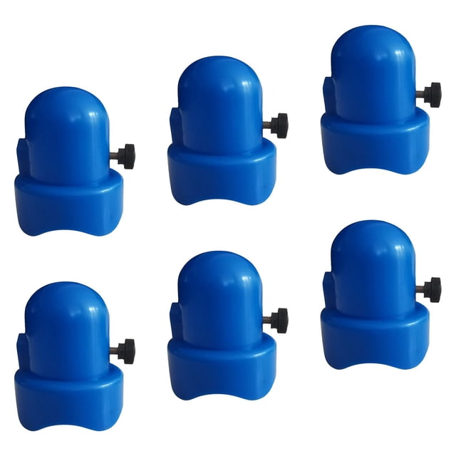 6 tapas de poste de , poste de caja de de 1,5 pulgadas de diámetro interior. con de tornillo para red de 6 uds tapas DYNWAVEMX Tapas de barra de protección