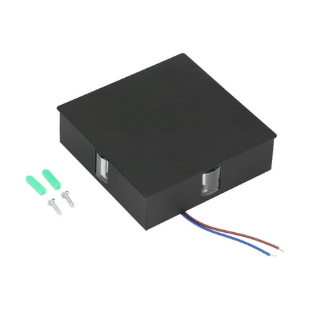 

12W LED Wall Lamp Square Cross Wall Lamp for Living Room Bedside Corridor Bar KTV Cold White 85265V