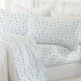 thumbnail image 2 of Great Bay Home Coastal Inspired Microfiber Sheet Set (Full, Starfish - Blue), 2 of 9