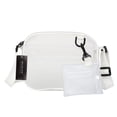 thumbnail image 3 of Mini bolso de hombro transparente de gelatina de PVC para mujer, bolso de mensajero con cremallera para niña Likrtyny  multifunción de oficina, 3 of 6