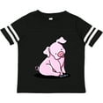 thumbnail image 3 of Inktastic Sitting Pig Boys or Girls Toddler T-Shirt, 3 of 5