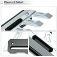 thumbnail image 4 of Unique Bargains 1 Set Motorcycle Fall Side Guard Front Fork Protector Front Fender Protection Mud Guards Side Guard Aluminum Alloy Black, 4 of 6