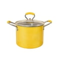 thumbnail image 1 of Friteuse Petite avec Panier Style Japonais avec Poignée et Couvercle Friteuse avec Panier pour Poisson 2L, 1 of 8