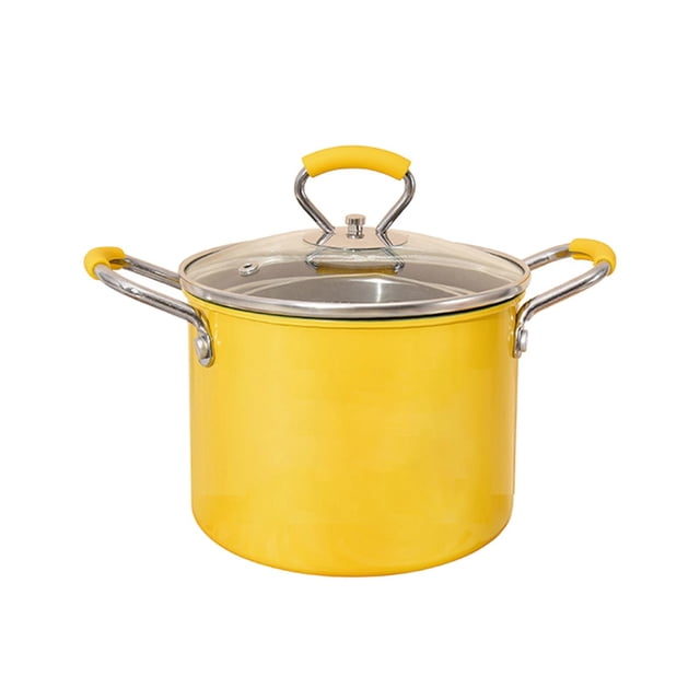 Friteuse Petite avec Panier Style Japonais avec Poignée et Couvercle Friteuse avec Panier pour Poisson 2L