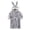 Grey, variant on Robe for Girls Boys Girls Hooded Robe Kids Soft Cotton Robes Spa Bathrobe Pajamas Sleepwear White Size,18-24 Months