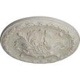thumbnail image 3 of Ekena Millwork 11 3/4"OD x 3/8"P Stockport Ceiling Medallion, Hand-Painted Pot of Cream Crackle, 3 of 6