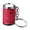 Red, variant on Mini Coin Storage Keychain, 2-in-1 Portable Coin Holder, Loose Change Container with Secure Snap Closure, Pocket Coin Bank