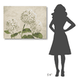 thumbnail image 4 of Global Gallery's 'Hydrangeas I (Neutre)' by Remy Dellal Stretched Canvas Wall Art, 4 of 4