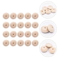 thumbnail image 3 of Shisuyan 20Pcs Rustic Beads Abacus Beads Wood Craft Beads For Diy Enthusiasts And Crafters, 3 of 8