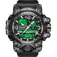 thumbnail image 3 of Men's Watches Sports Outdoor Waterproof Military Watch Date Multi Function Tactics LED Face Alarm Stopwatch for Men 3133, 3 of 12