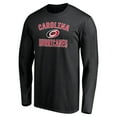 thumbnail image 2 of Men's Black Carolina Hurricanes Victory Arch Long Sleeve T-Shirt, 2 of 3