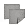 thumbnail image 6 of Lush Decor Velvet Solid Decorative Pillow Cover Dark Gray Pair 20x20, 6 of 11