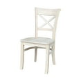thumbnail image 3 of International Concepts Set of Two Charlotte X-Back Chairs, 3 of 13