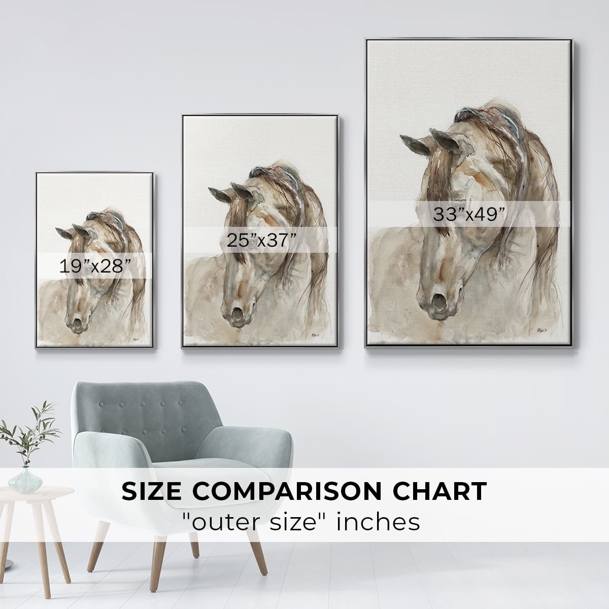 Dream with Me Framed Premium Gallery Wrapped Canvas - Ready to Hang - 17 x 25 - Silver Floating Frame