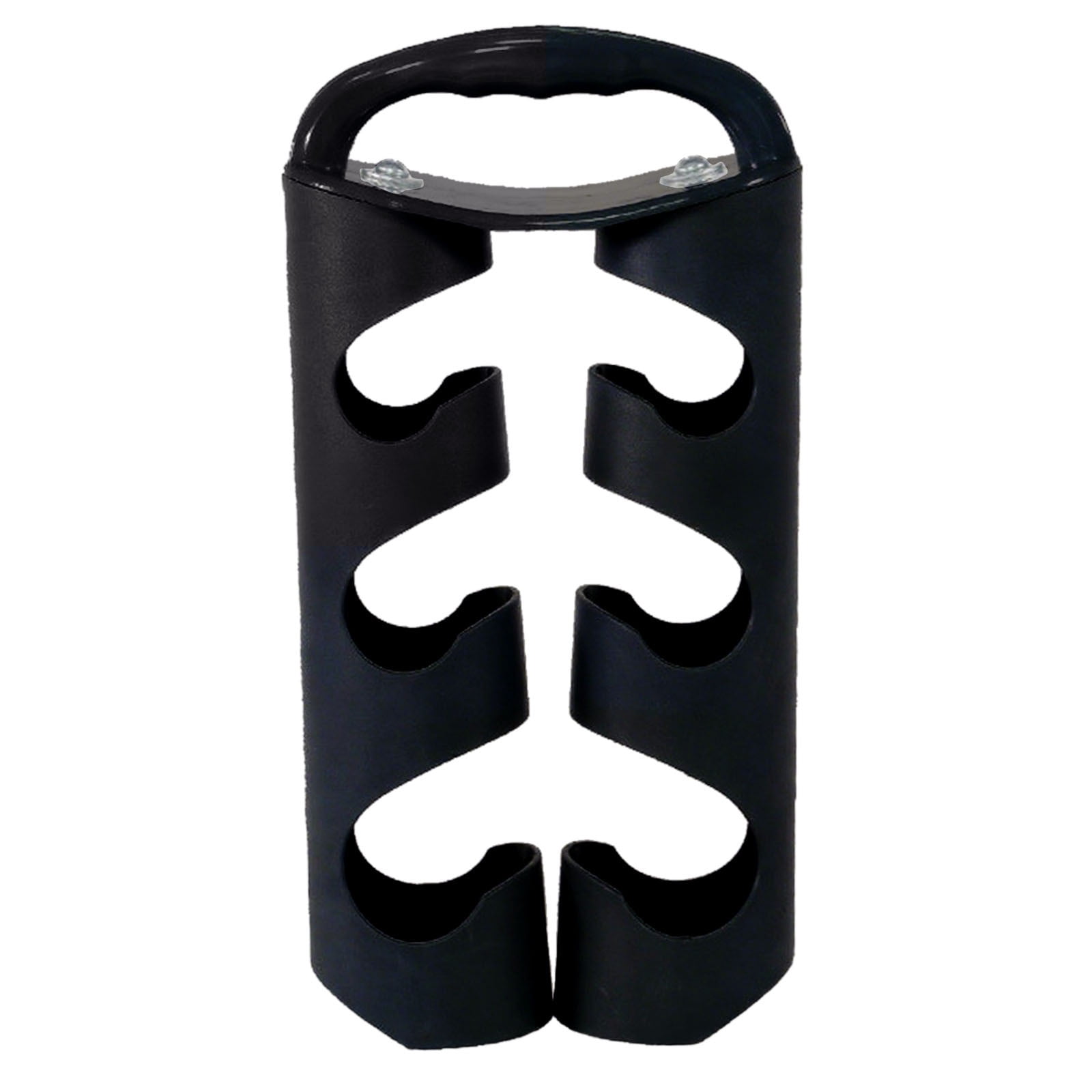 Rotatable and Foldable Dumbbell Storage Rack with Six Holes for Home Gym Vertical Rack and Adjustable Dumbbells for Organized Strength Training