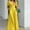 Yellow, variant on Women Summer Solid Color Short Sleeves Fashionable And Elegant Large Size Wide Leg Jumpsuit Long Sleeve Rompers for Women Long Pant Harem Jumpsuit for Women Fitted Jumpsuits for Women Overalls for