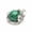 Malachite, variant on HOOUN Natural Gemstone Dragon Ball Round Reiki Chakra Healing Pendant Necklaces Beads-Red Agate