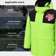 thumbnail image 5 of Chaquetas y abrigos casuales de manga larga con capucha, con USB, temperatura constante, calefactables, resistentes al viento, talla grande, para hombre y mujer, invierno, 4 unidades, 5 of 5